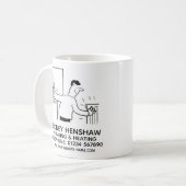 Förderung von Rohren und Heizungen Kaffeetasse (Vorderseite Links)