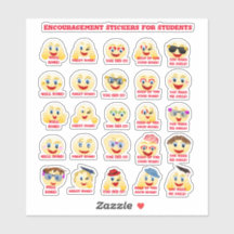 Förderung von Studierenden Cooler Aufkleber