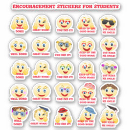 Förderung von Studierenden Cooler Aufkleber