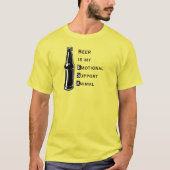 Förderung von Tierbier T-Shirt (Vorderseite)