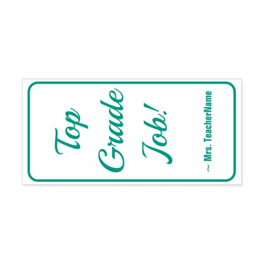 Förderung von "Top-Grade-Job!" + Name des benutzer Permastempel (Design)