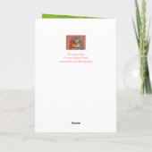 Förderung von Ziegenkrebs Karte (Rückseite)