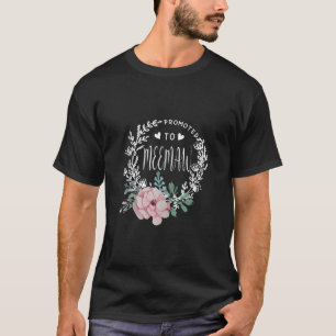 Förderung zur MEEMAW Blume Muttertag Matching Fa. T-Shirt