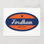 Fordham Postkarte (Vorderseite)