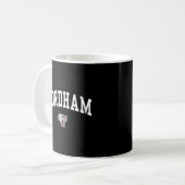 Fordham Rams Arch über Schwarz Kaffeetasse (Vorderseite Links)
