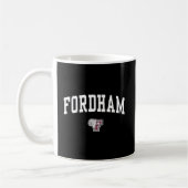Fordham Rams Arch über Schwarz Kaffeetasse (Links)
