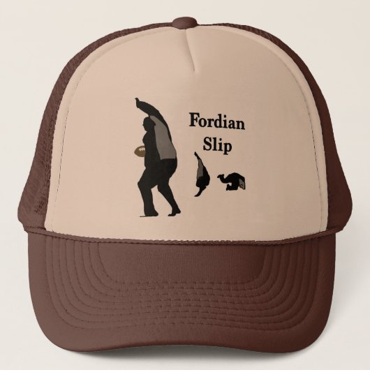 Fordian Beleg-Fernlastfahrer-Hut Truckerkappe (Vorderseite)