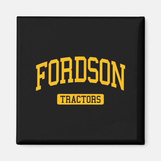 Fordson High School HS Dearborn MI Uni-Sport Magnet (Vorne)