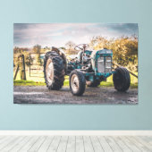Fordson Super Dexter Leinwanddruck (Insitu (Holzboden))