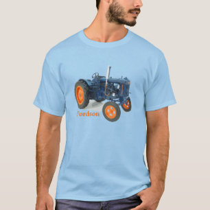 Fordson Traktor Klassiker Vintage Wandernde Ente T-Shirt