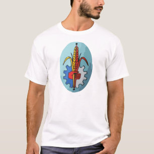 Fordson Traktor Klassiker Vintage Wandernde Ente T-Shirt