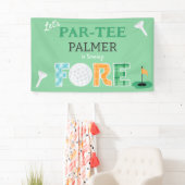Fore, 4. Geburtstag Par-tee Golf Banner (Insitu)