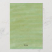 Fore Ever Off The Market Golf Bridal Shower Einladung (Rückseite)