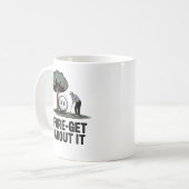 Fore-get About It Mug – Funny Golf Gift for golfer Kaffeetasse (Vorderseite Links)