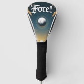 Fore Golf Driver Cover Golf Headcover (Vorderseite)