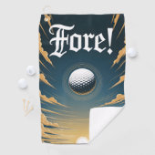 Fore Golf Handtuch (Insitu)