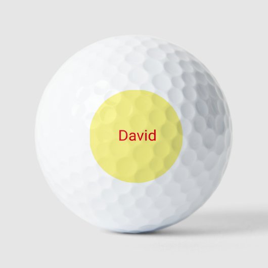 FORE GOLFBALL (Vorderseite)