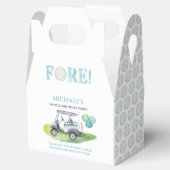 FORE Mini Golf Thema Birthday Gevor Box Geschenkschachtel (Geöffnet)