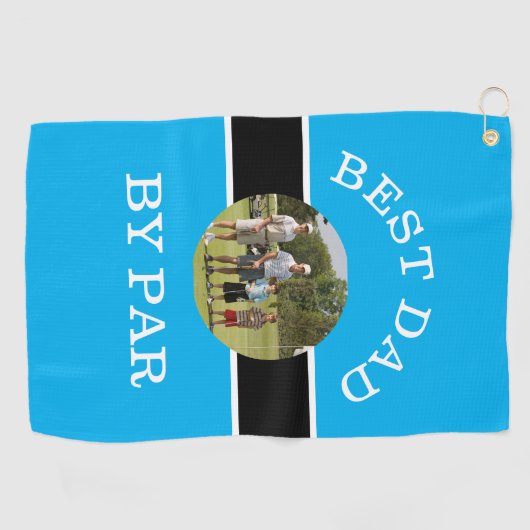 Fore the Liebe Golf: Bestes Vater Golf Handtuch (Horizontal)