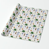 Fore the Perfect Gift – Golf Wrapping Paper Geschenkpapier (Ungerollt)