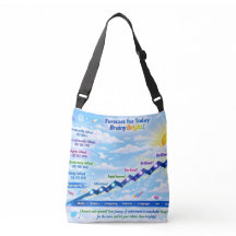 Forecast for Today: BrainyBright Weather!Tote bags