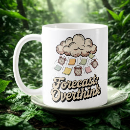 Forecast: Overthink | Cognitive Chaos with Color Kaffeetasse