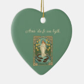 Forecasting Lovers' Fortunes Dwynwen's Well And Sa Keramik Ornament (Rechts)