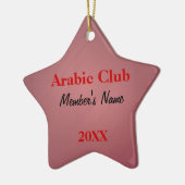 Foreign Language Club Award oder Keramikornament (Links)