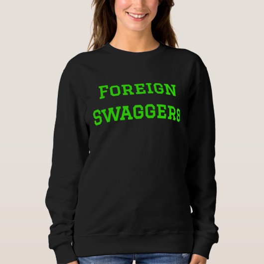 Foreign Swaggers Kpop Sweatshirt (Vorderseite)