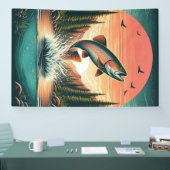 Forelle Banner (Messe)