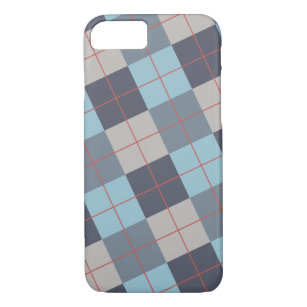 Forelle Blue Gray Baumwolle Orange Red Pattern Case-Mate iPhone Hülle