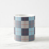 Forelle Blue Gray Baumwolle Orange Red Pattern Kaffeetasse (Mittel)
