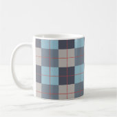 Forelle Blue Gray Baumwolle Orange Red Pattern Kaffeetasse (Links)