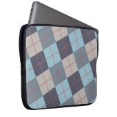 Forelle Blue Gray Baumwolle Orange Red Pattern Laptopschutzhülle (Vorne Rechts)