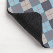 Forelle Blue Gray Baumwolle Orange Red Pattern Mousepad (Ecke)