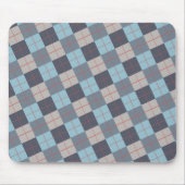 Forelle Blue Gray Baumwolle Orange Red Pattern Mousepad (Vorne)