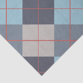 Forelle Blue Gray Baumwolle Orange Red Pattern Seidenpapier (Ausschnitt)