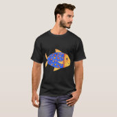 Forelle & Blumen T-Shirt (Vorne ganz)