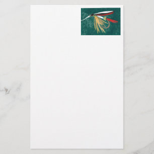 "Forelle Fin" Nassfliegengestation Briefpapier