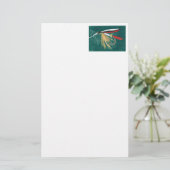 "Forelle Fin" Nassfliegengestation Briefpapier (Stehend Vorderseite)