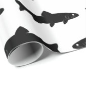 Forelle-Fische - Geschenk-Packpapier Geschenkpapier (Rolleneckpunkt)