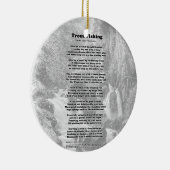 Forelle-Fischen-Gedicht Keramikornament (Rechts)