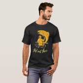 Forelle Fisherman Bester Fischer mit großem Fisch T-Shirt (Vorne ganz)