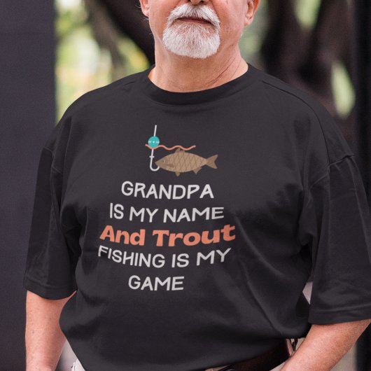 Forelle Fishing Opa T-Shirt