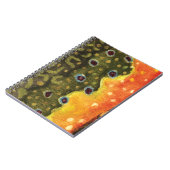 Forelle-Fliegen-Fischen Notizblock (Linke Seite)