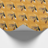 Forelle Fly Wrapping Paper "Mcginty" Geschenkpapier (Ecke)