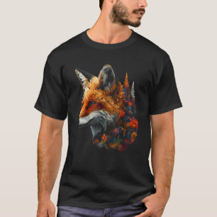 Forelle Forest Blume T-Shirt