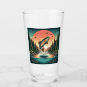 Forelle Glas (Vorderseite)
