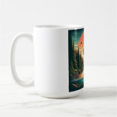 Forelle Kaffeetasse (Links)