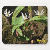 Forelle Lily Mouse Pad Mousepad (Vorne)